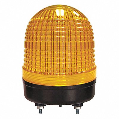 Warning Light Yellow LED Stud