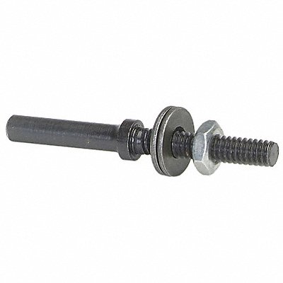 Unitized Wheel Mandrel 1/4 in Shank