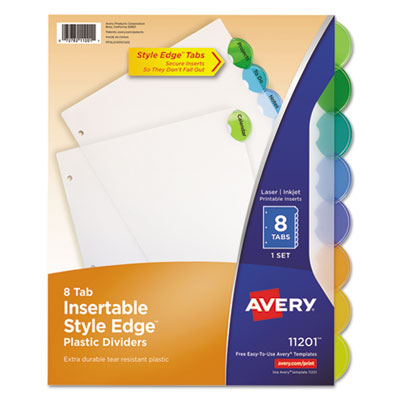 DIVIDER,INDEX 8TAB,AST