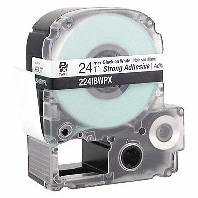 Black Ink/White Tape Strng Adhesive 1 W