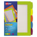 DIVIDER,5TAB/PLAS,MULTI