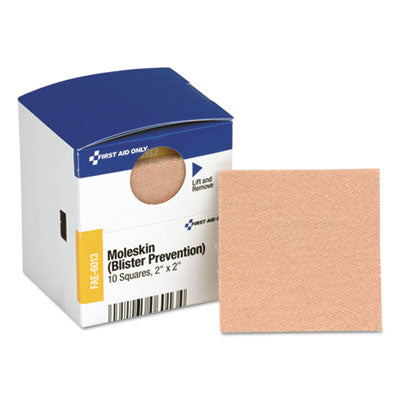 BANDAGES,MOLESKIN,2",10BX