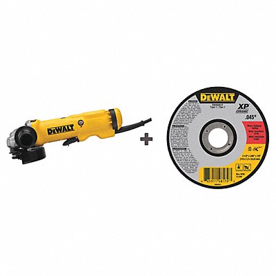 Angle Grinder w/ (25) Abrasive Wheels