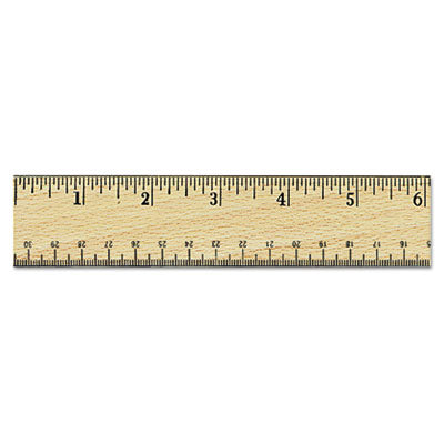RULER,WOOD,12"DBLE EDGE