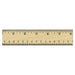 RULER,WOOD,12"DBLE EDGE