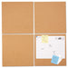 BOARD,CORK TILE,4/PK,BR