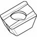 Square Turning Insert SNMM Carbide