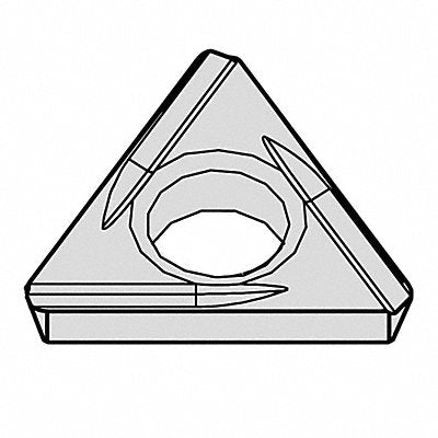 Triangle Turning Insert TDHH Cermet