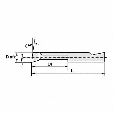 Boring Bar 1-1/4 Carbide