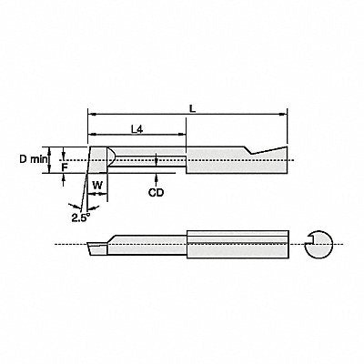 A/B Grooving Insert AGD12504 CG5