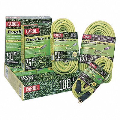 Outdoor Ext. Cord SJOW 12/3 50 ft Grn