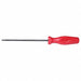 Screwdriver 6 L Torx Tip Round Shank