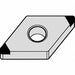 Diamond Turning Insert DCMW PCD