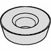 Round Milling Insert 10.00mm Carbide