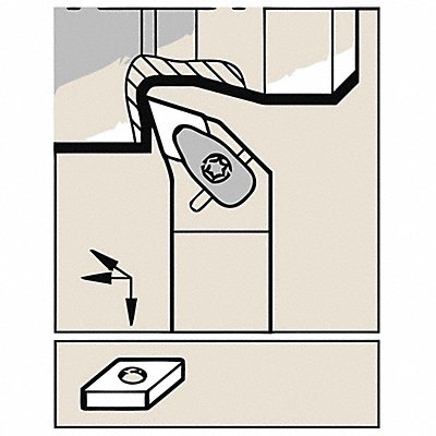 Toolholder ISO D-Style Clamping