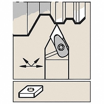 Toolholder ISO D-Style Clamping