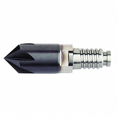 Chamfer End Mill Head 3/8 Carbide