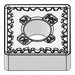 Square Turning Insert SNMG Carbide