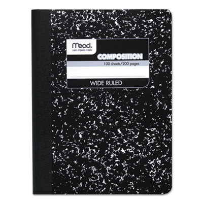 NOTEBOOK,9.75X7.5,100,BK