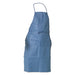 APRON,28X40,PCKT,DM,10/10