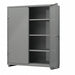 Storage Cabinet 75 x60 x24 Gray 3Shlv
