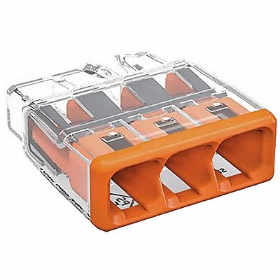 Push-In Connector Orange 0.73 600V