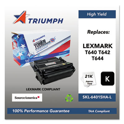 TONER,LEX T640,BK