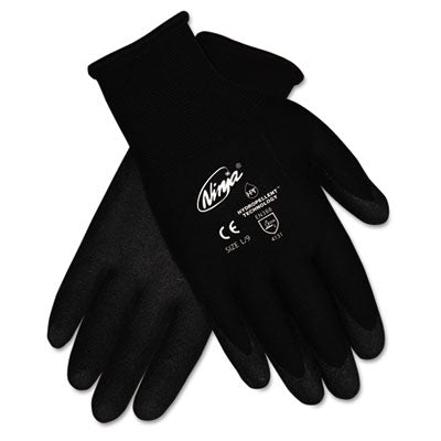 GLOVES,SEAMLSS DIP,SML,BK