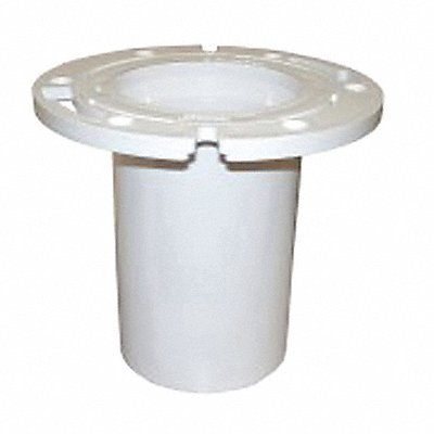 Deep Cl Flange 6 Plas Swivel PVC 3 x4 