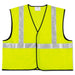 VEST,SAFETY,2" STRIPE,LIM