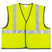 VEST,SAFETY,2"STRP.2X,LIM