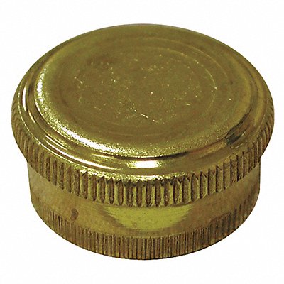 Garden Hose Cap w/Chain Lead Free 3/4 