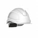 Short Brim Hard Hat White Non-Vented