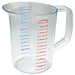 CUP,2 QT MEASURING,CLR