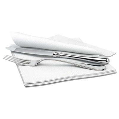 NAPKINS,DINNER,1/4FLD,WH