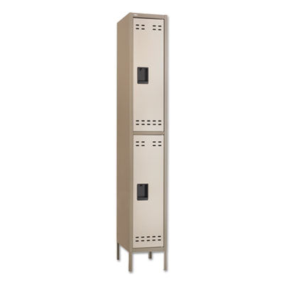 LOCKER,DOUBLE TIER,TAN