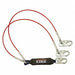 Shock-Absorbing Lanyard Fixed Length