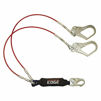 Shock-Absorbing Lanyard Fixed Length