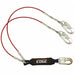 Shock-Absorbing Lanyard Fixed Length