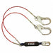 Shock-Absorbing Lanyard Fixed Length