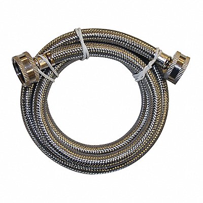 Wash Connector 60 FEM Hose 3/4 Flex SS