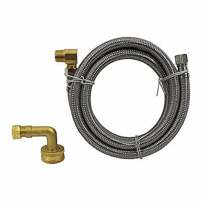 Hose Fit n 90 SS 3/8 ODxMIP 60 DW Con