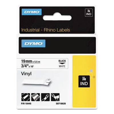 TAPE,3/4",VINYL,19MM,WH