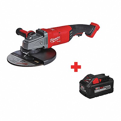 Cordless Angle Grinder w/Battery