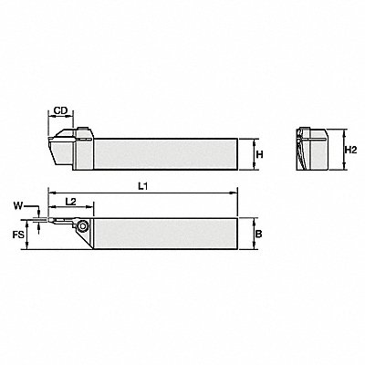 Thread Turning Toolholder