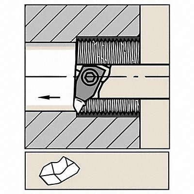 Thread Turning Toolholder A12MNNTOR1