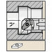 Thread Turning Toolholder A-DDQ-KC HSS