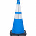 Traffic Cone 7 lb Blue Cone Color