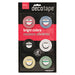 TAPE,DECO,1/8"W,AST,6/PK