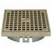 LC-FS05NI - 5 Square Nickel Bronze Top